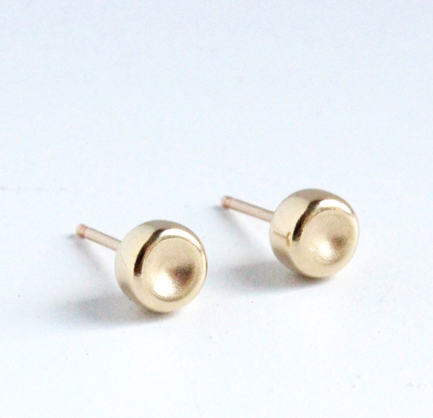 Simple Real Pearl Stud Earring